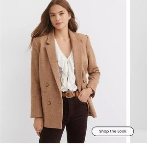 Women's LOFT Herringbone Blazer